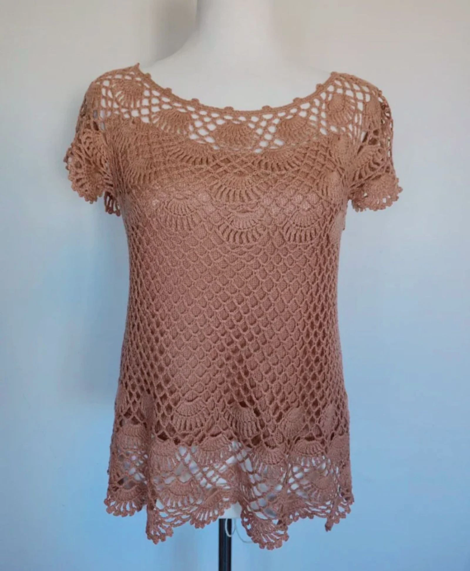 Camiseta canalé talla 40 